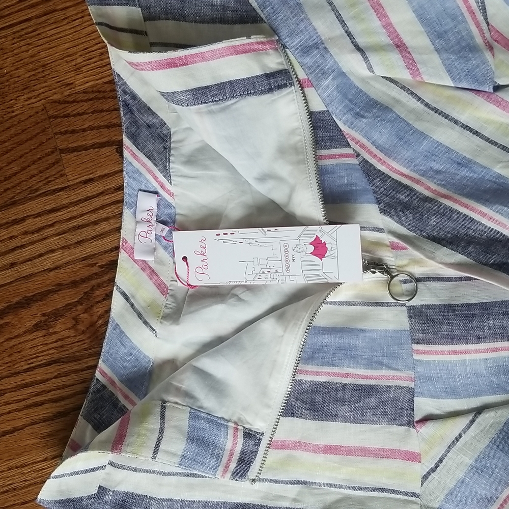 NWT Parker linen skirt - Picture 3 of 8